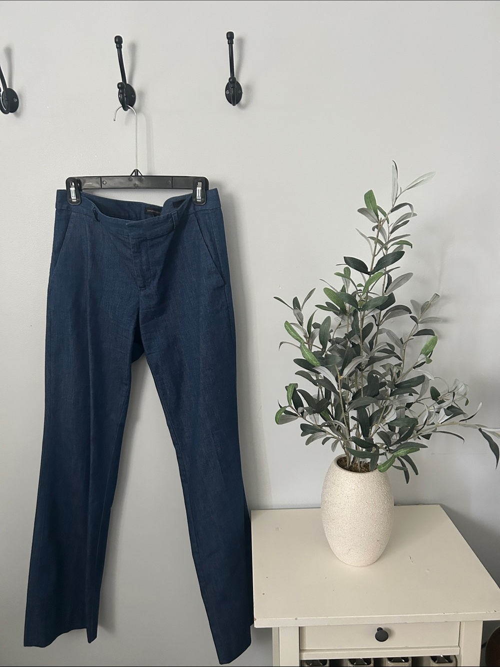 Banana Republic Blue Logan Trousers